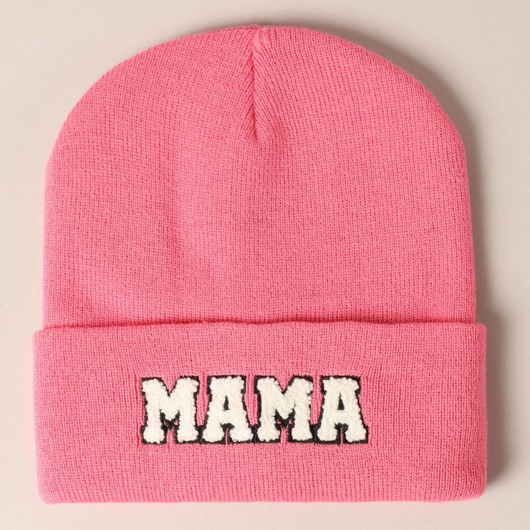 Mama Chenille Beanie